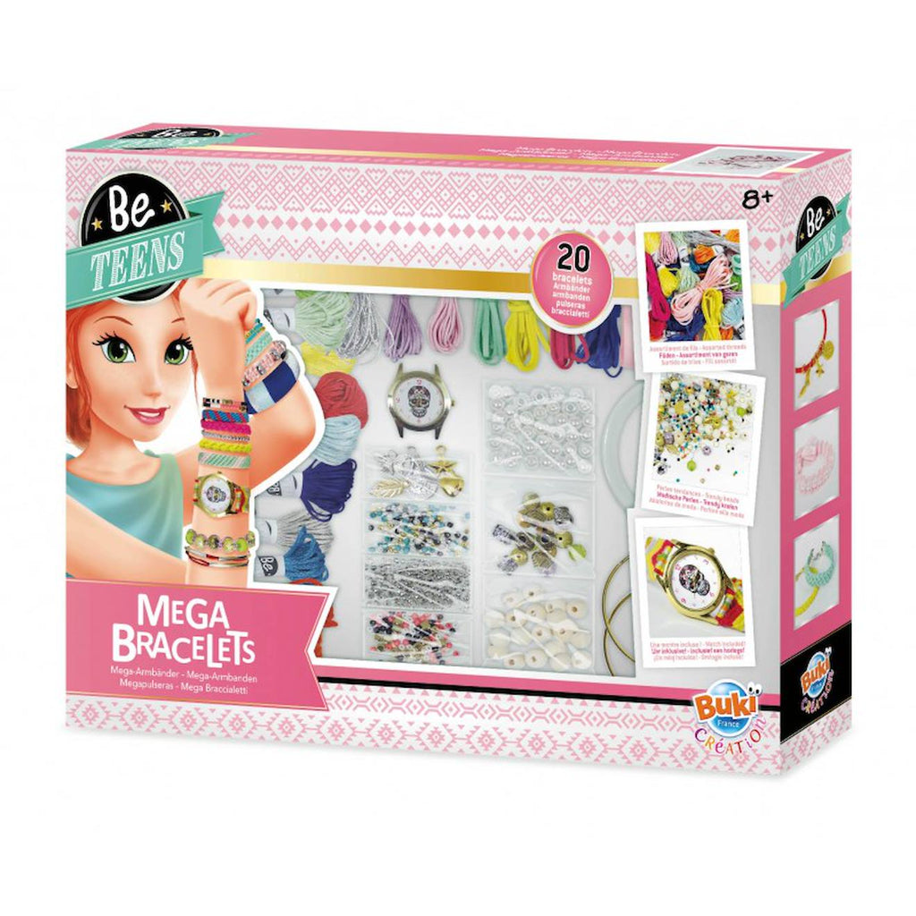 Kit créatif - méga bracelets rose