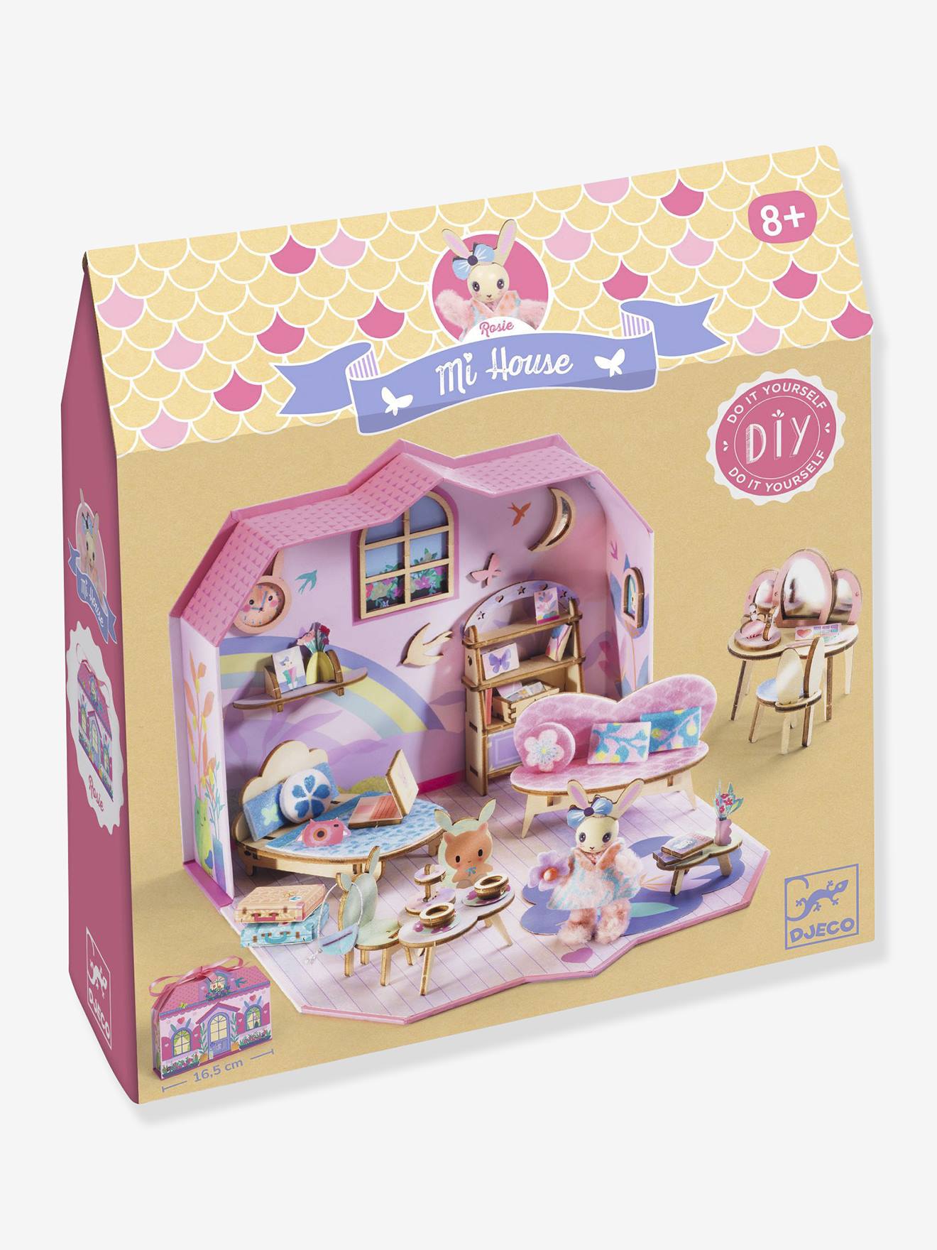 Kit créatif mi house rose