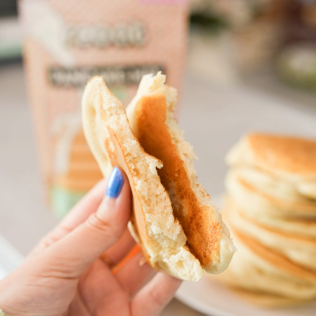 Kit DIY pancakes moelleux Reoat, vue de dessus