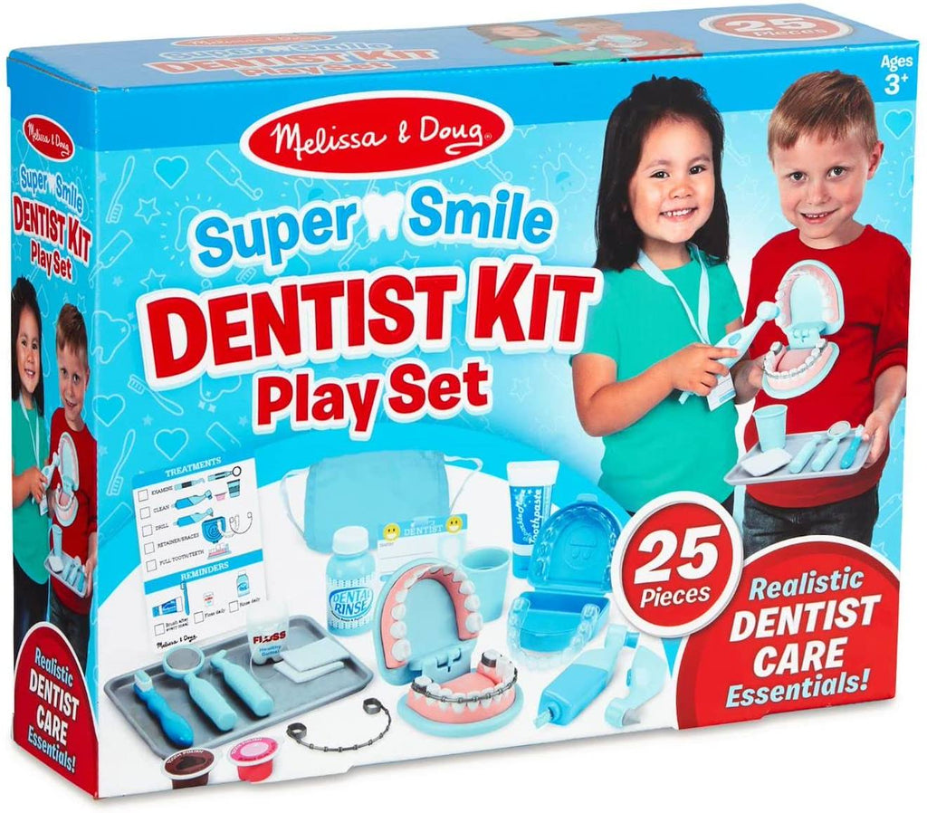 Kit de dentiste bleu