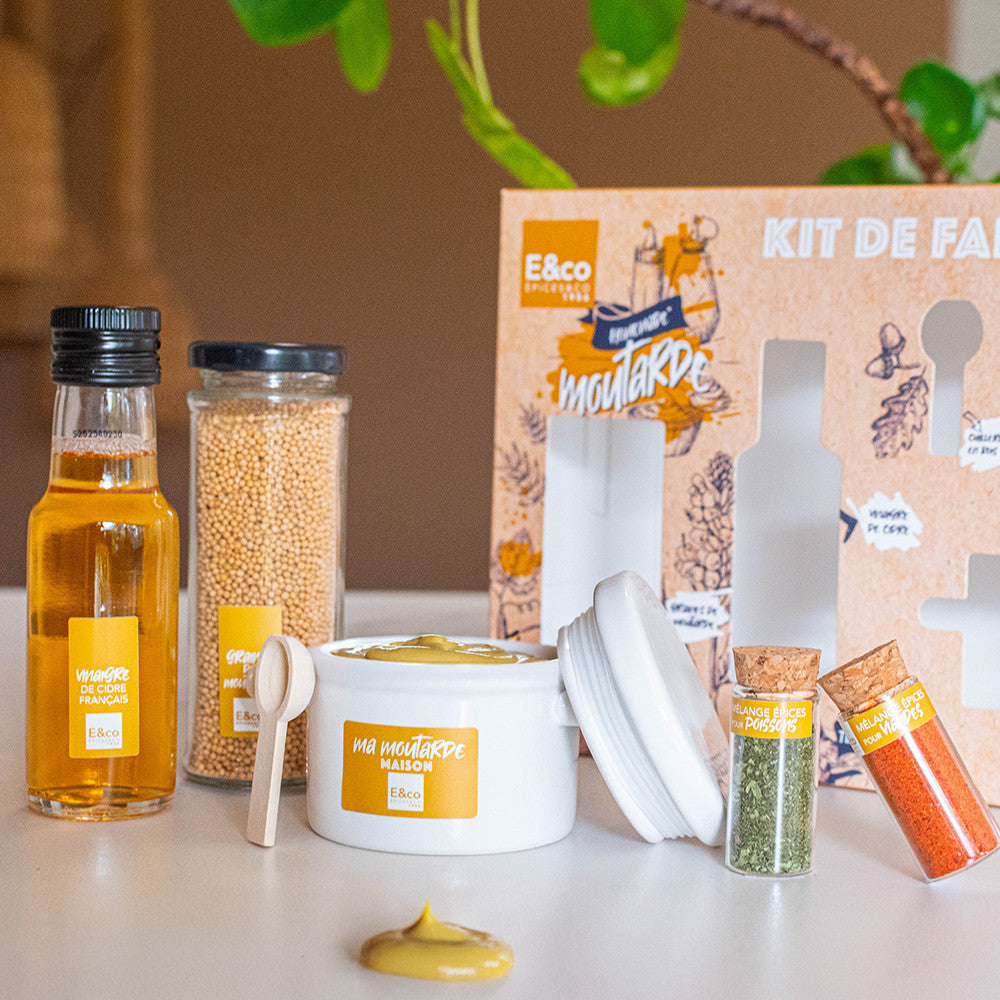 Kit de Fabrication Moutarde - Coffrets d'Épices