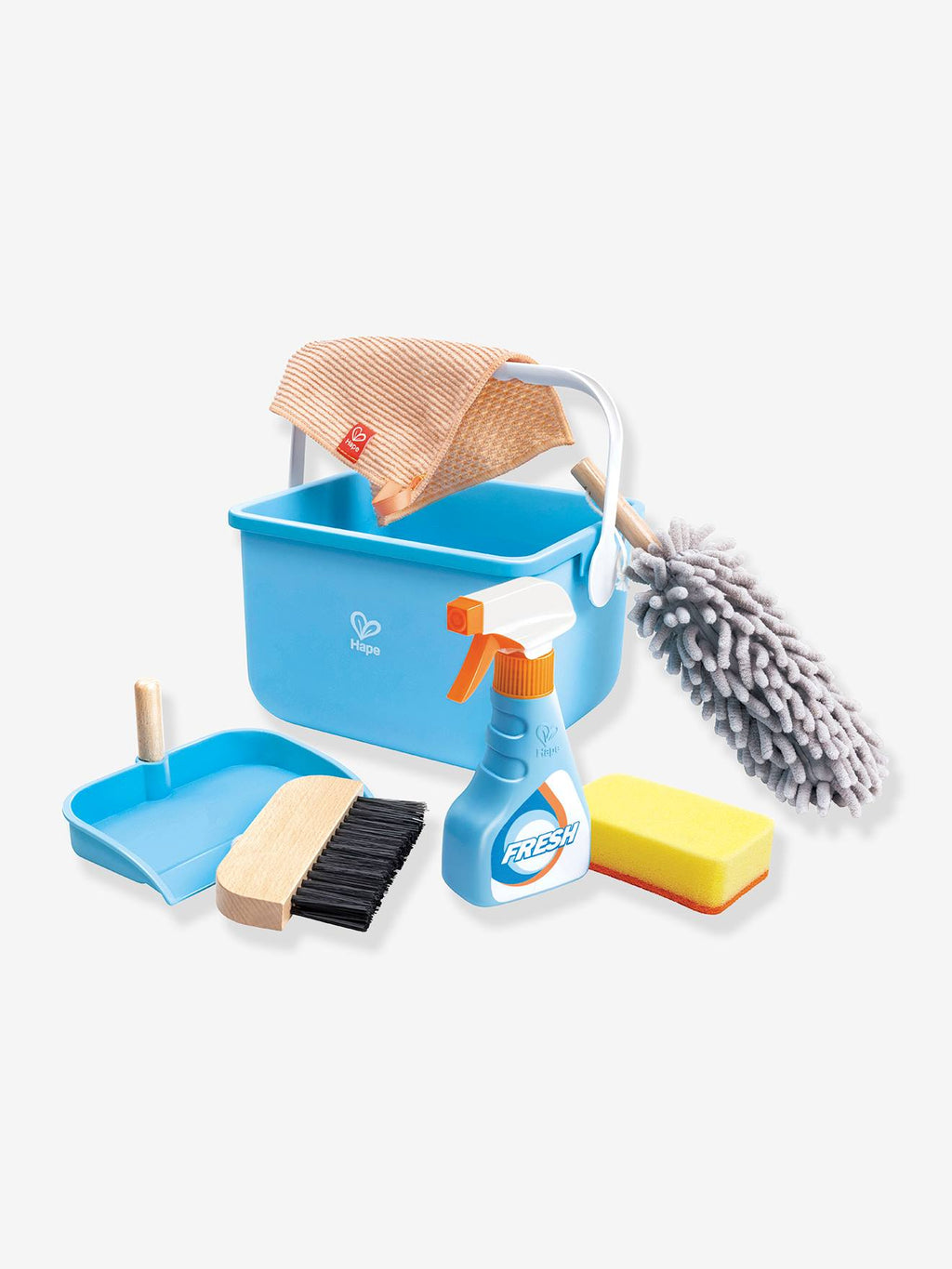 Kit de nettoyage avec seau - bleu