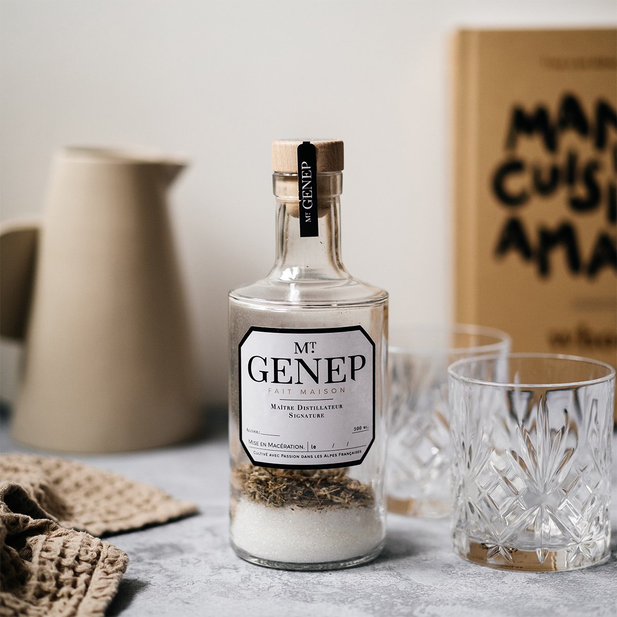 Kit Préparation Liqueur de Génépi – Mélange des Alpes