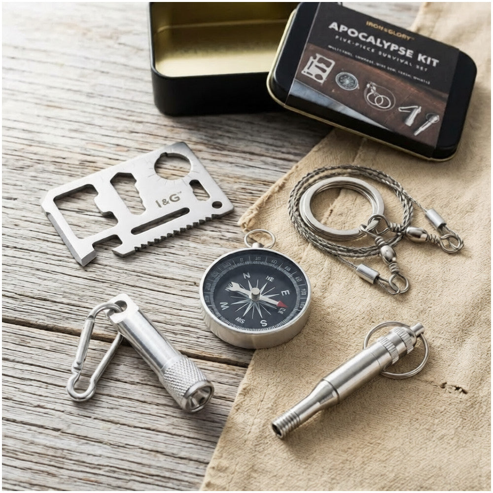 Kit de Survie Apocalypse - Campeur