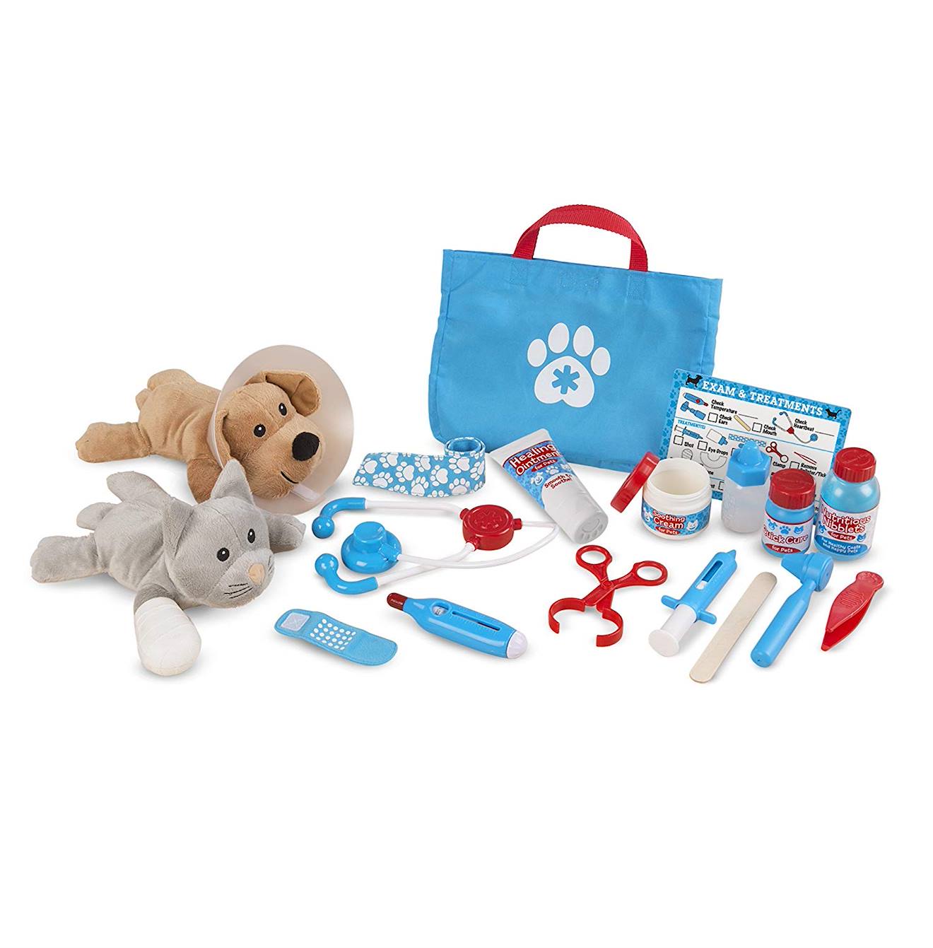 Kit de vétérinaire bleu