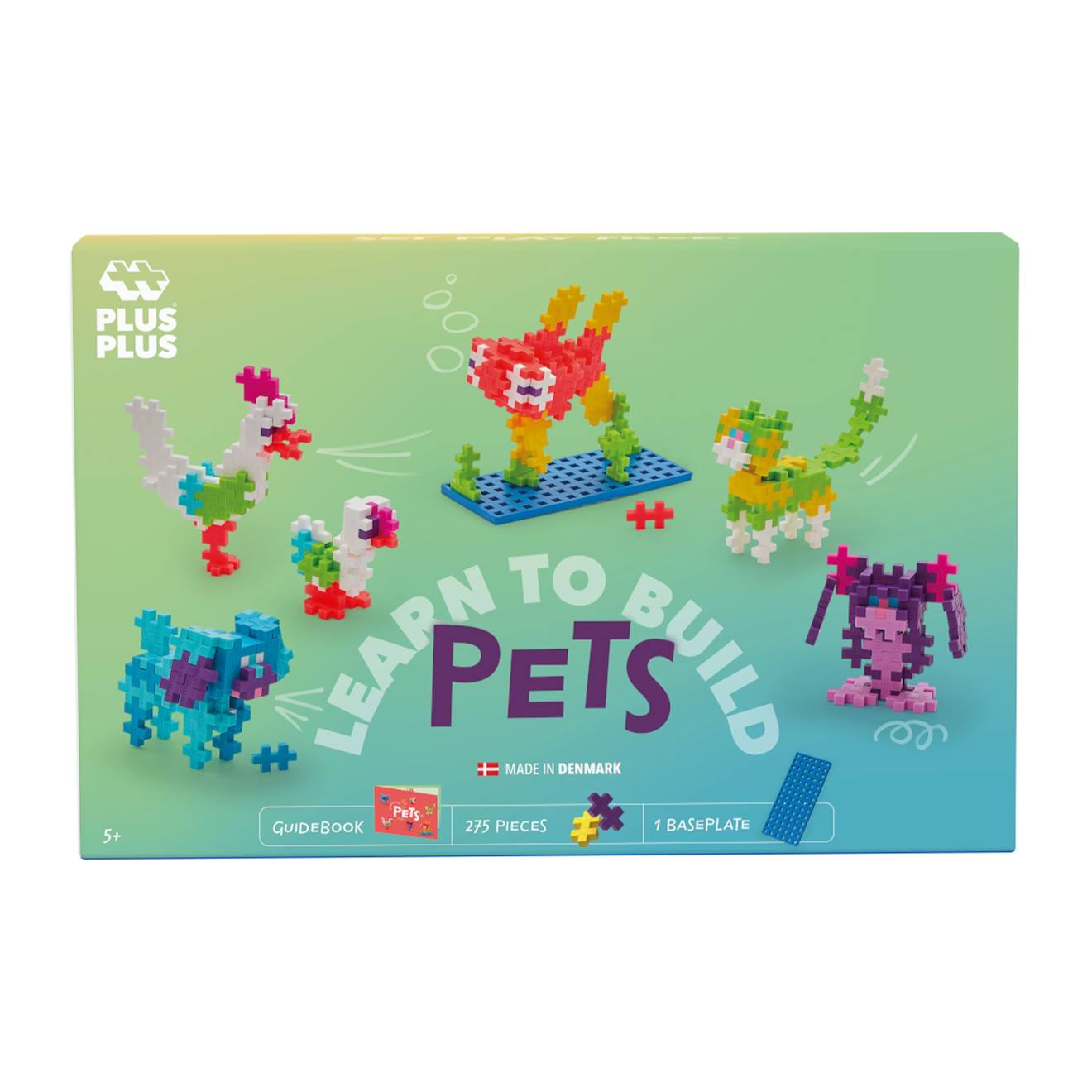 Kit découverte animaux 275 pièces multicolore