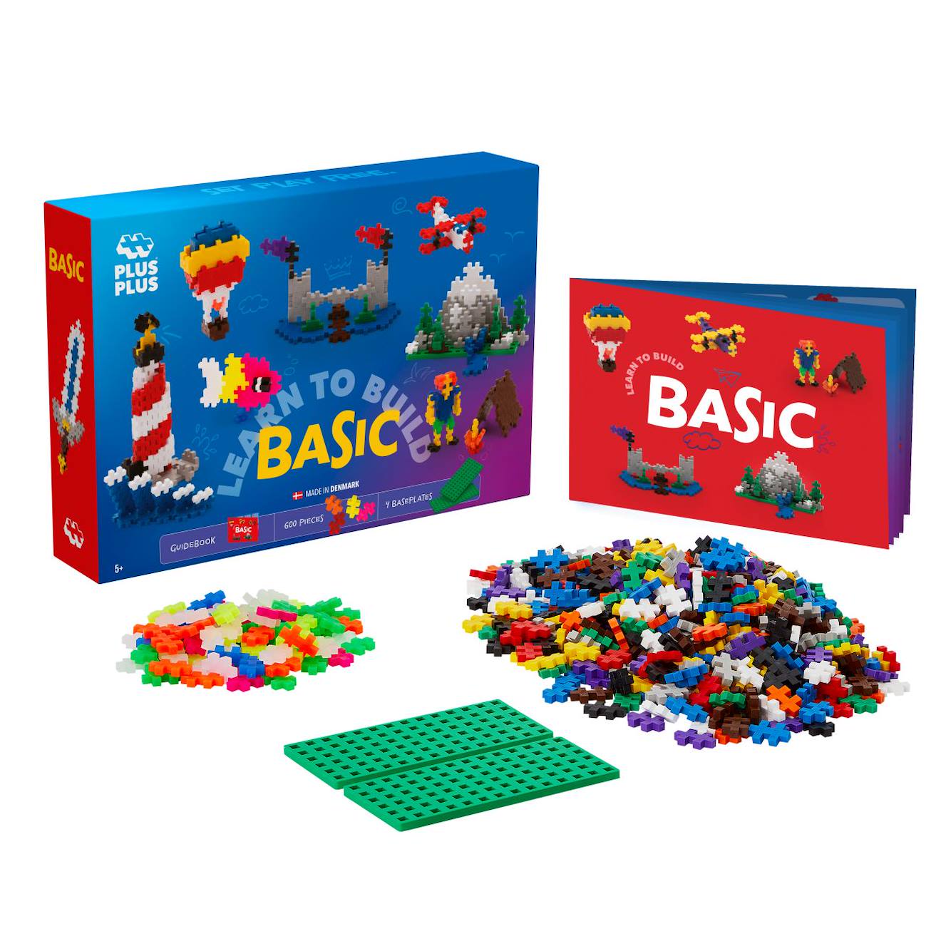 Kit découverte basic & néon 600 pièces multicolore
