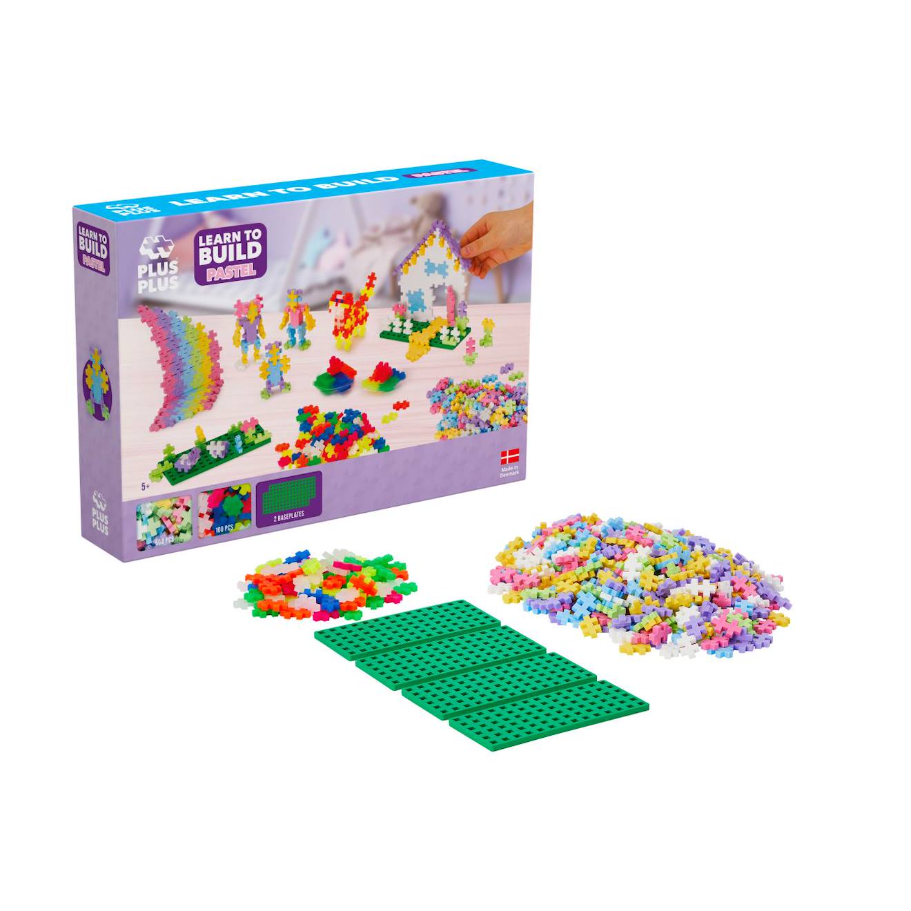 Kit découverte pastel & néon 600 pièces multicolore
