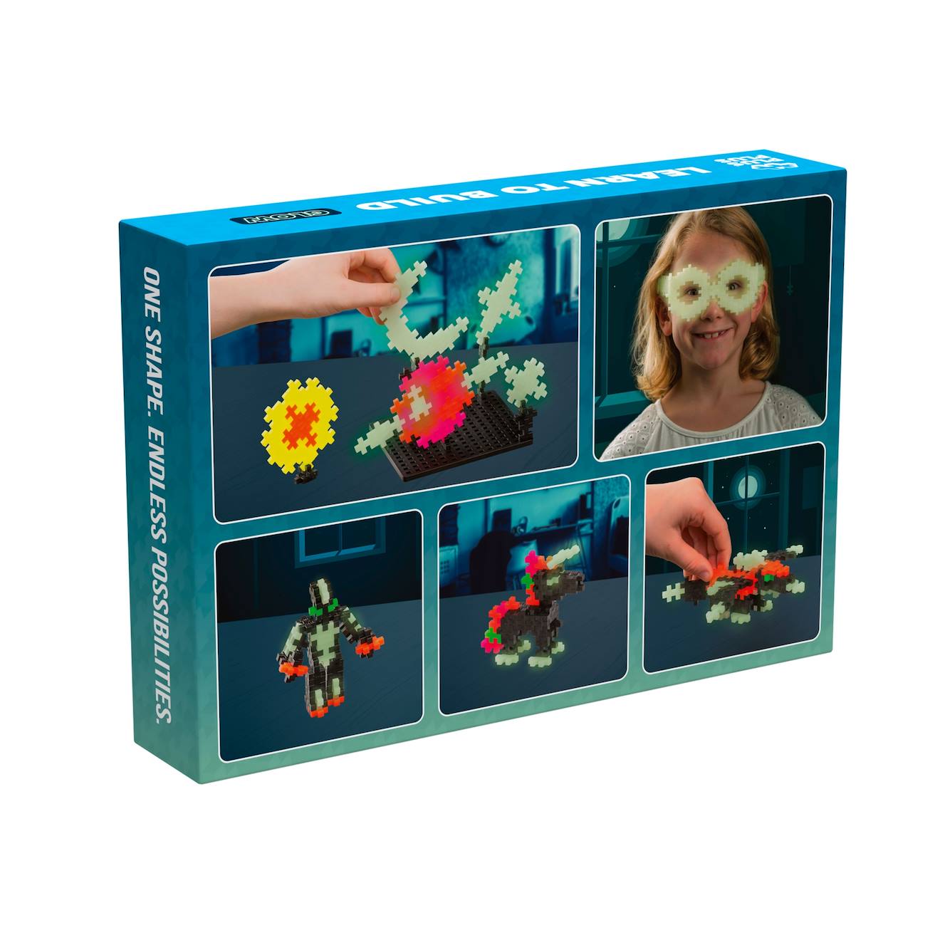 Kit découverte phosphorescent 500 pièces multicolore