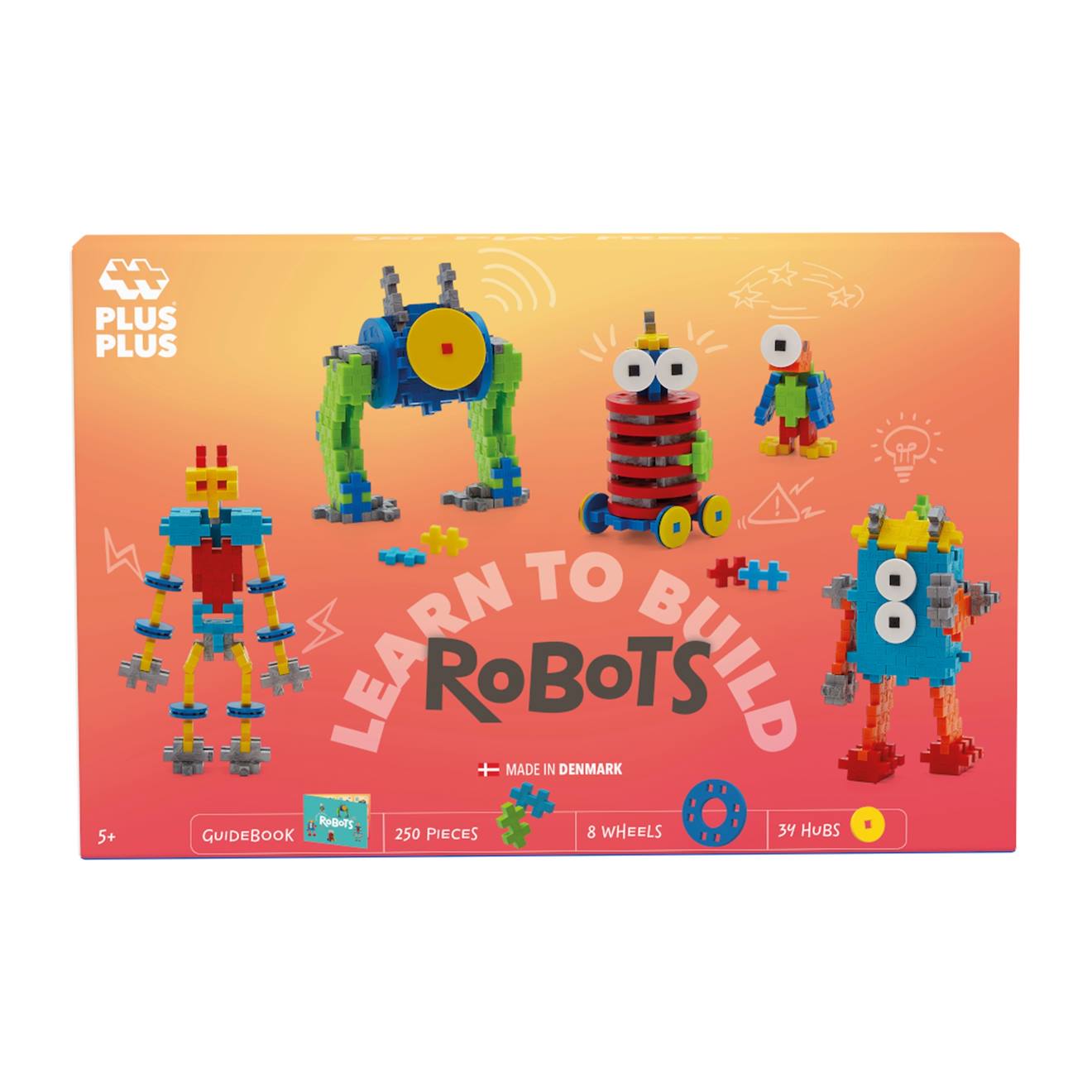 Kit découverte robots 250 pièces multicolore