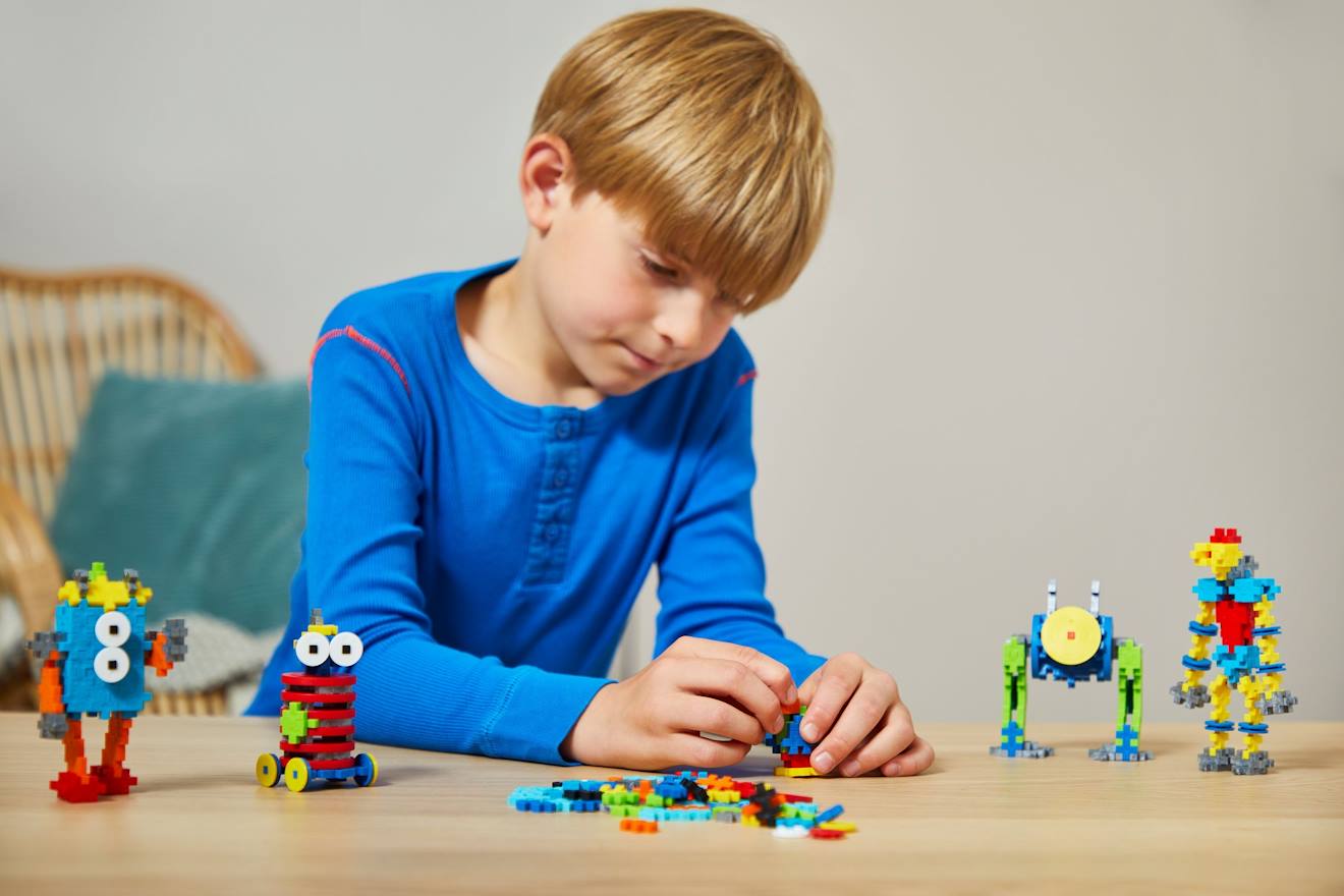 Kit découverte robots 250 pièces multicolore