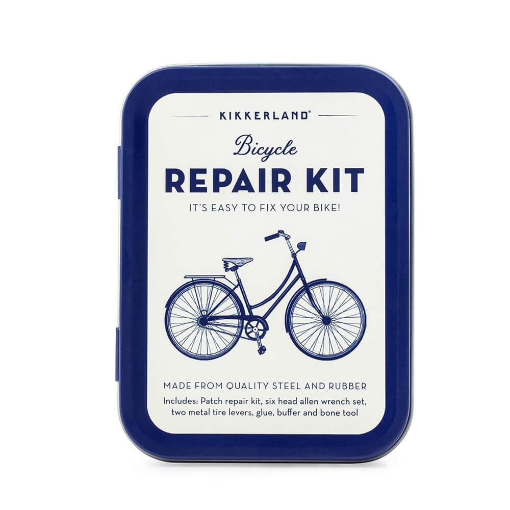 Kit Vintage de Réparation pour Vélo - Cycliste Kikkerland