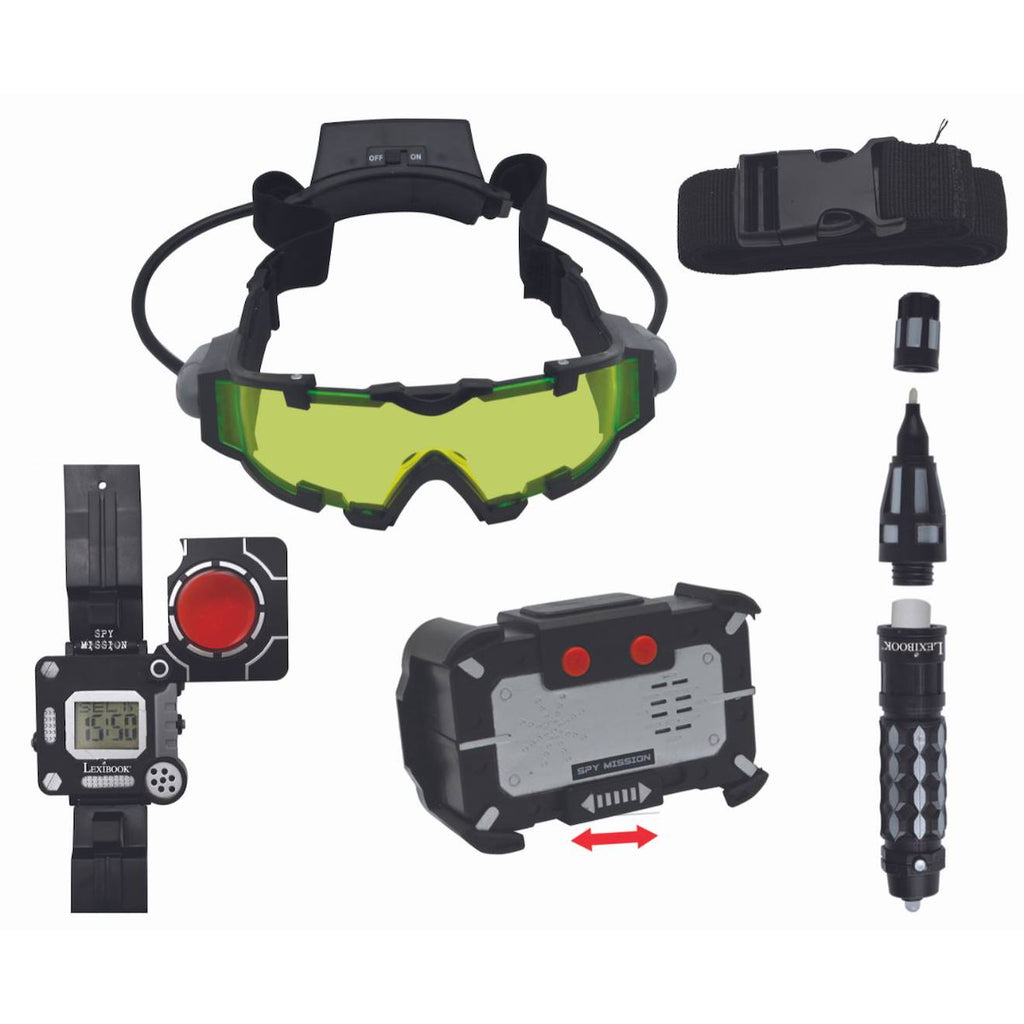 Kit d'espionnage complet spy mission noir