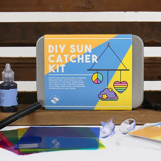 Kit DIY attrape-soleil aux éléments colorés et transparents