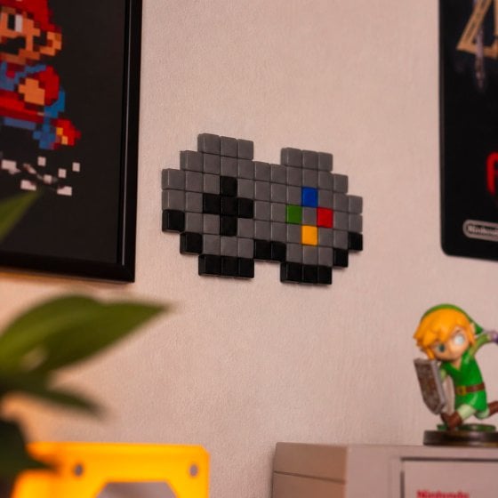 Kit DIY mosaïque manette retro