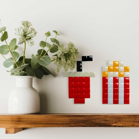 Kit DIY mosaïque Pop Corn & Soda
