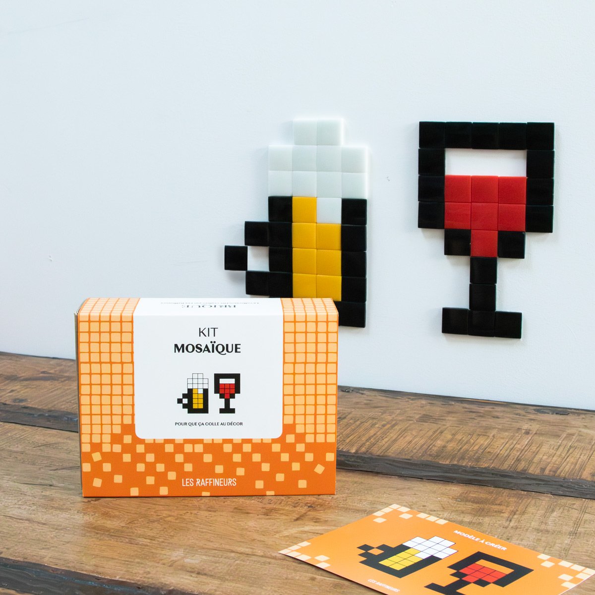 Kit DIY mosaïque Vin & Bière