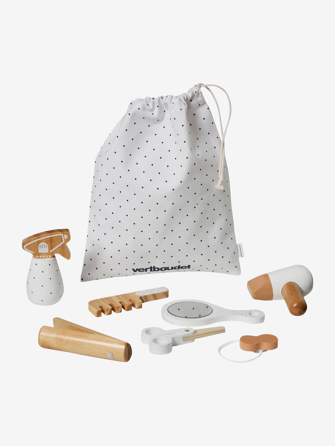 Kit du coiffeur en bois FSC multicolore