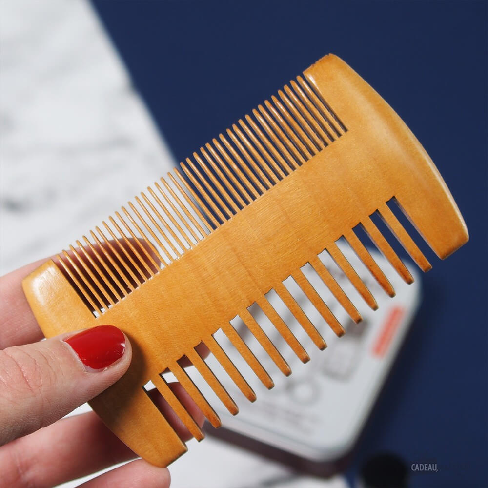 Kit d'Entretien de la Barbe 3 en 1 - Accessoire Salle de Bain Originaux Kikkerland