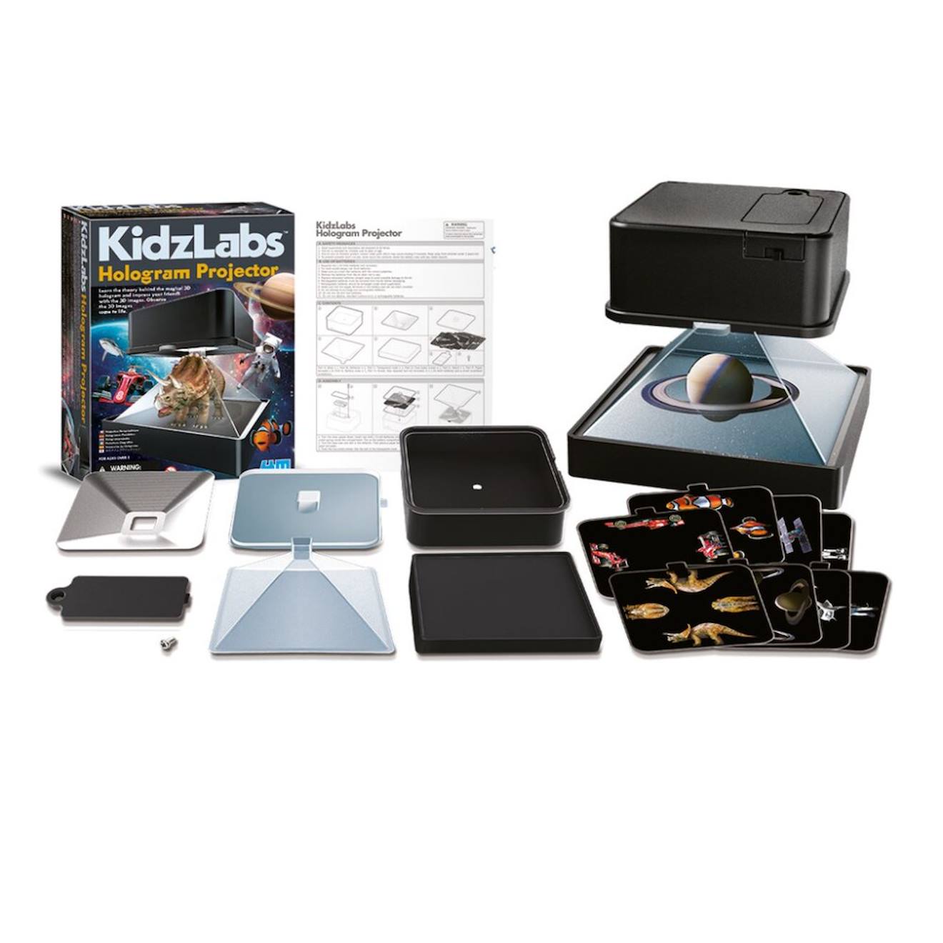 Kit hologramme 3D – découvre la magie des images qui prennent vie multicolor