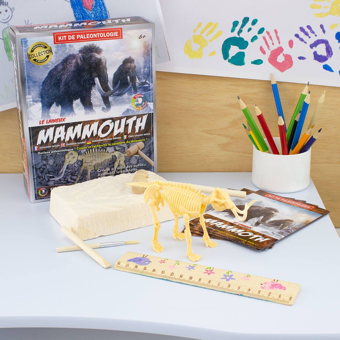 Kit paleo - mammouth marron