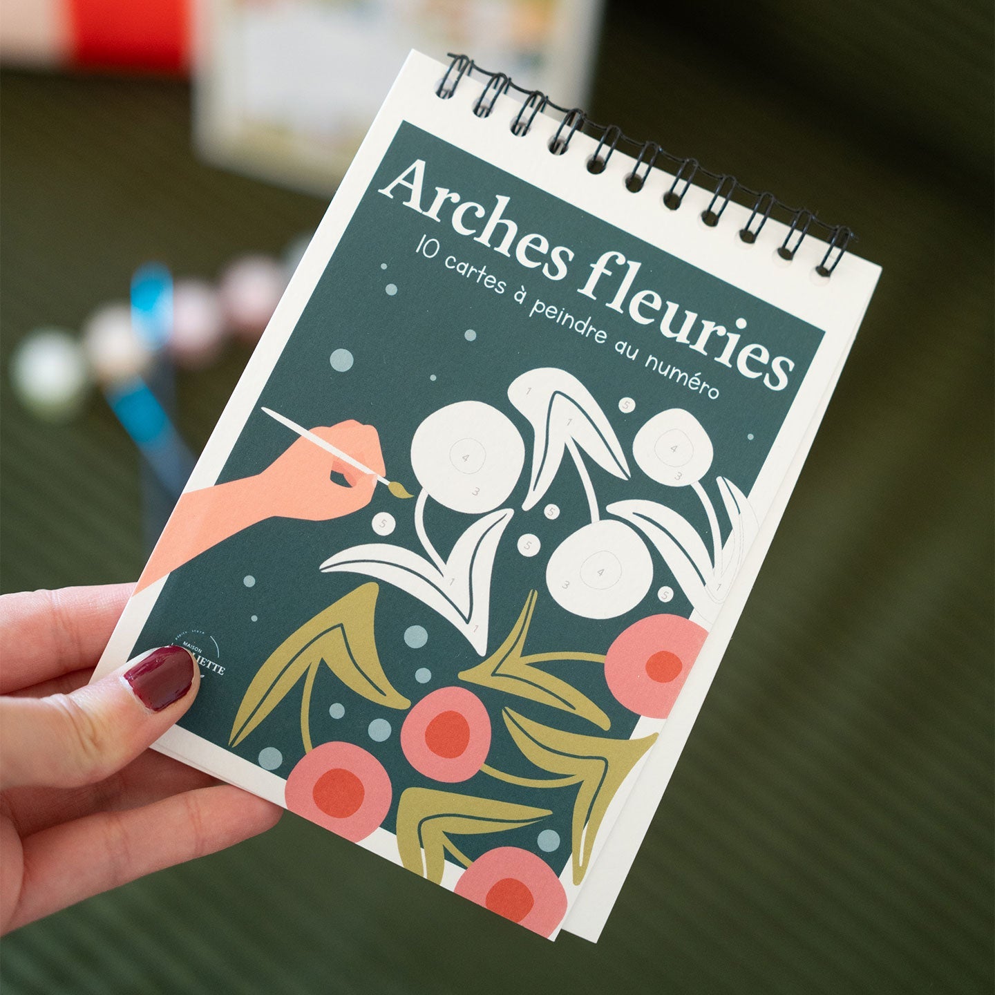 Kit complet de peinture aux numéros et pinceaux