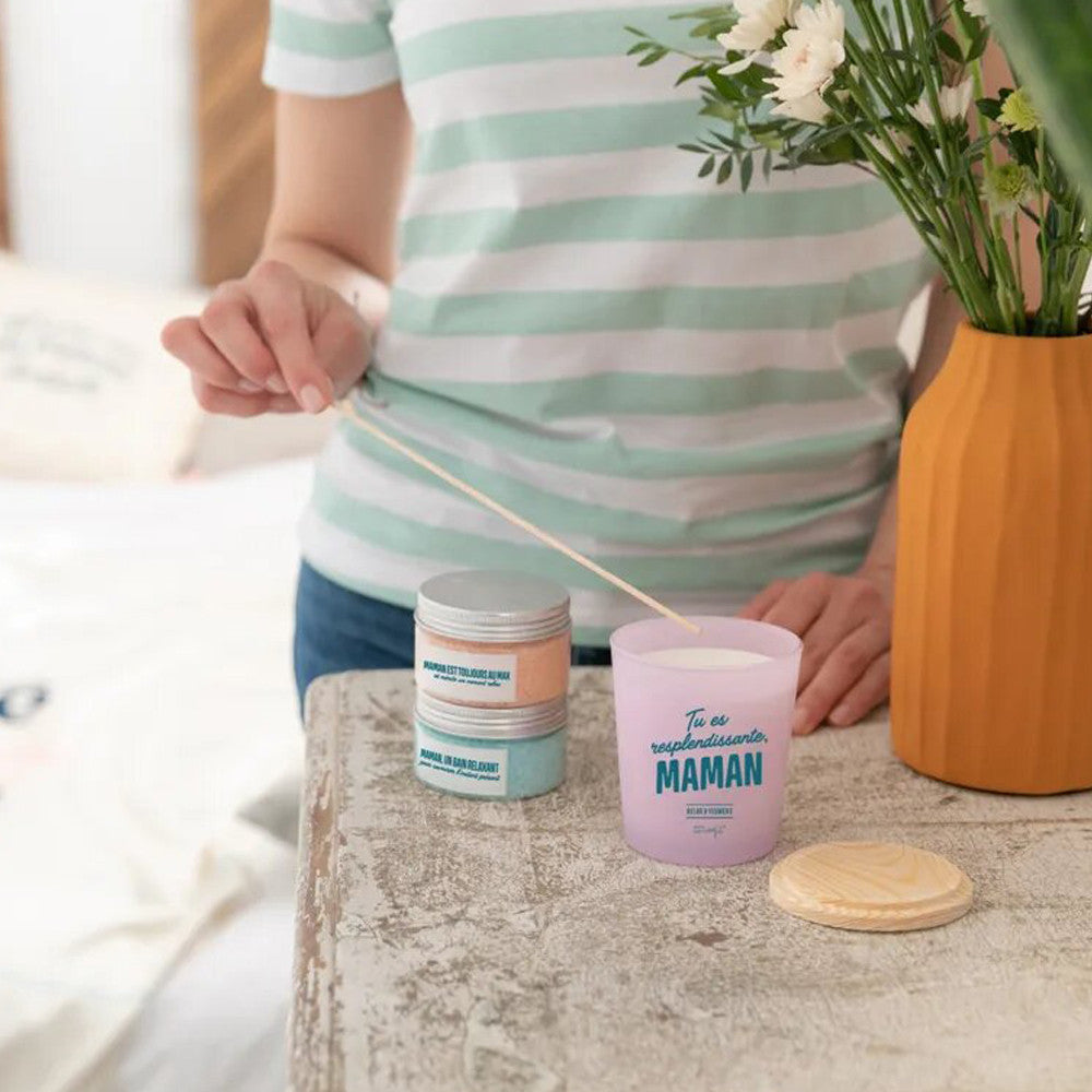 Kit pour Dorloter Maman - Bougie Originale