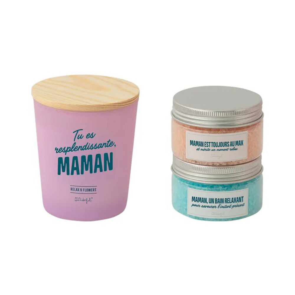 Kit pour Dorloter Maman - Bougie Originale