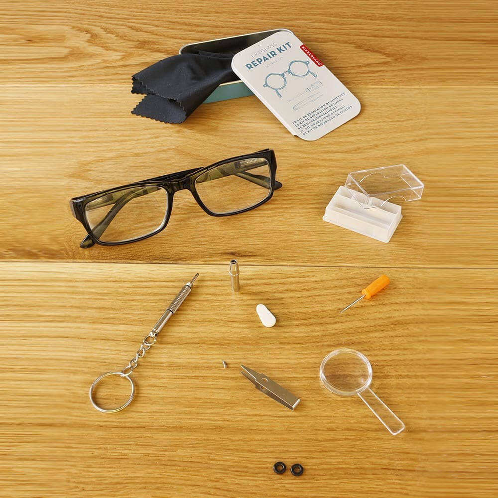 Kit de Réparation pour Lunettes - Bricolage Kikkerland