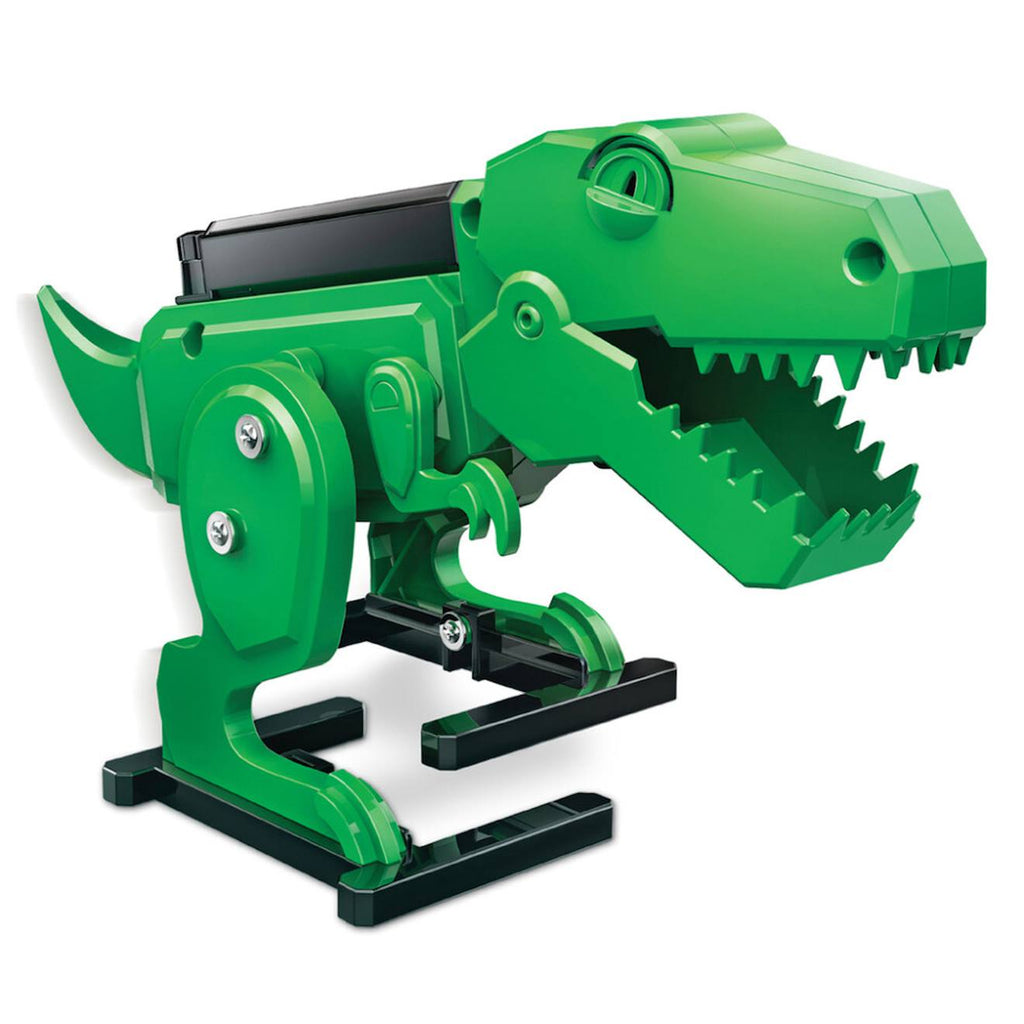 Kit robot t-rex – construis ton dinosaure rugissant et lumineux multicolor
