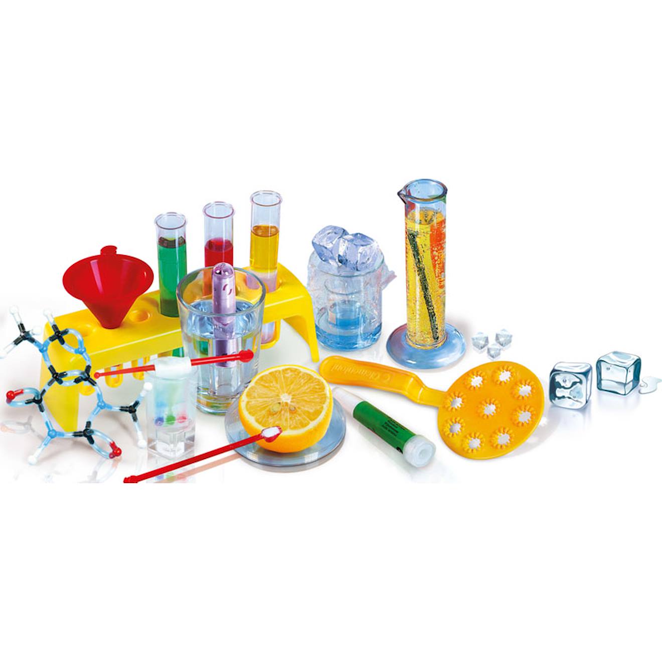 Kit scientifique 170 expériences éducatives ma chimie multicolore
