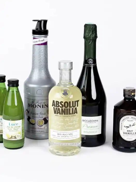 Kit DIY Pornstar Martini – Le cocktail glamour à offrir (12 cocktails)