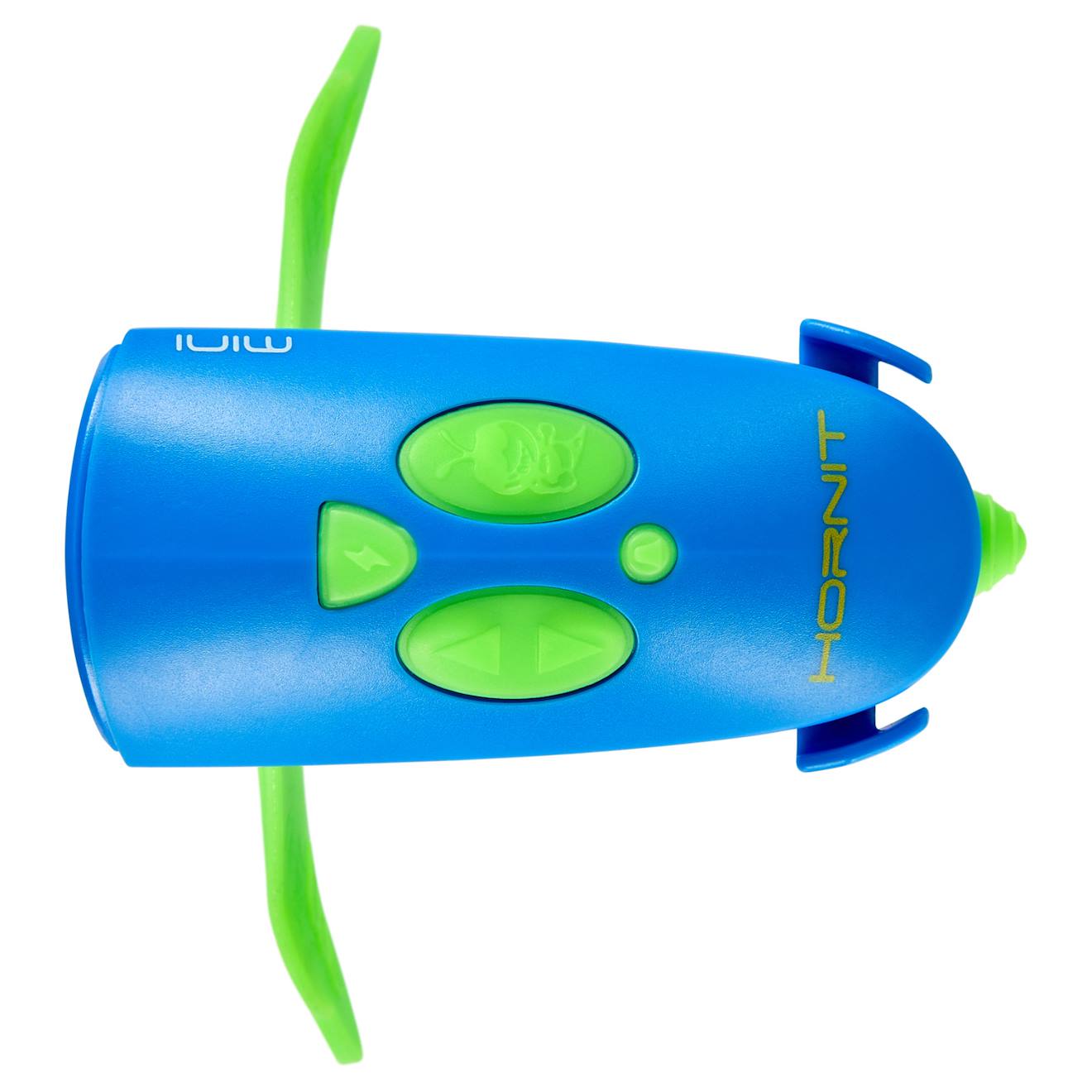 Klaxon et lumière pour velo et trottinette enfant bleu/vert