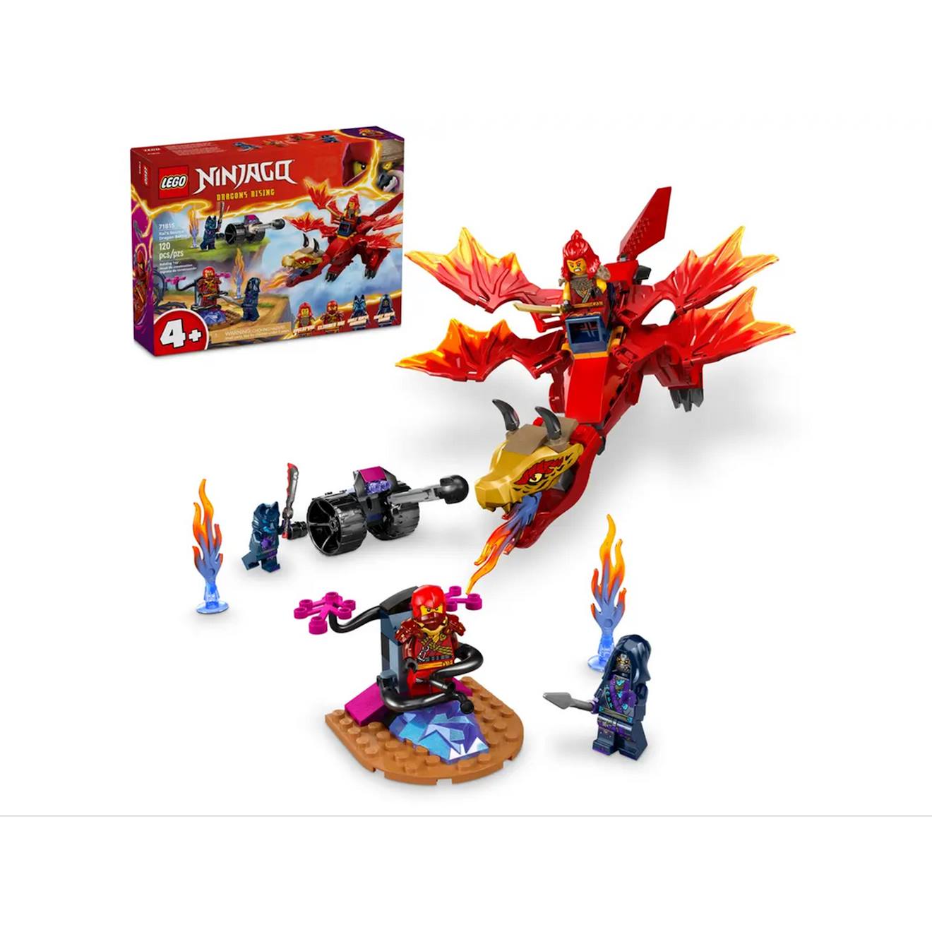 La bataille du dragon source de kai 71815 Ninjago multicolore