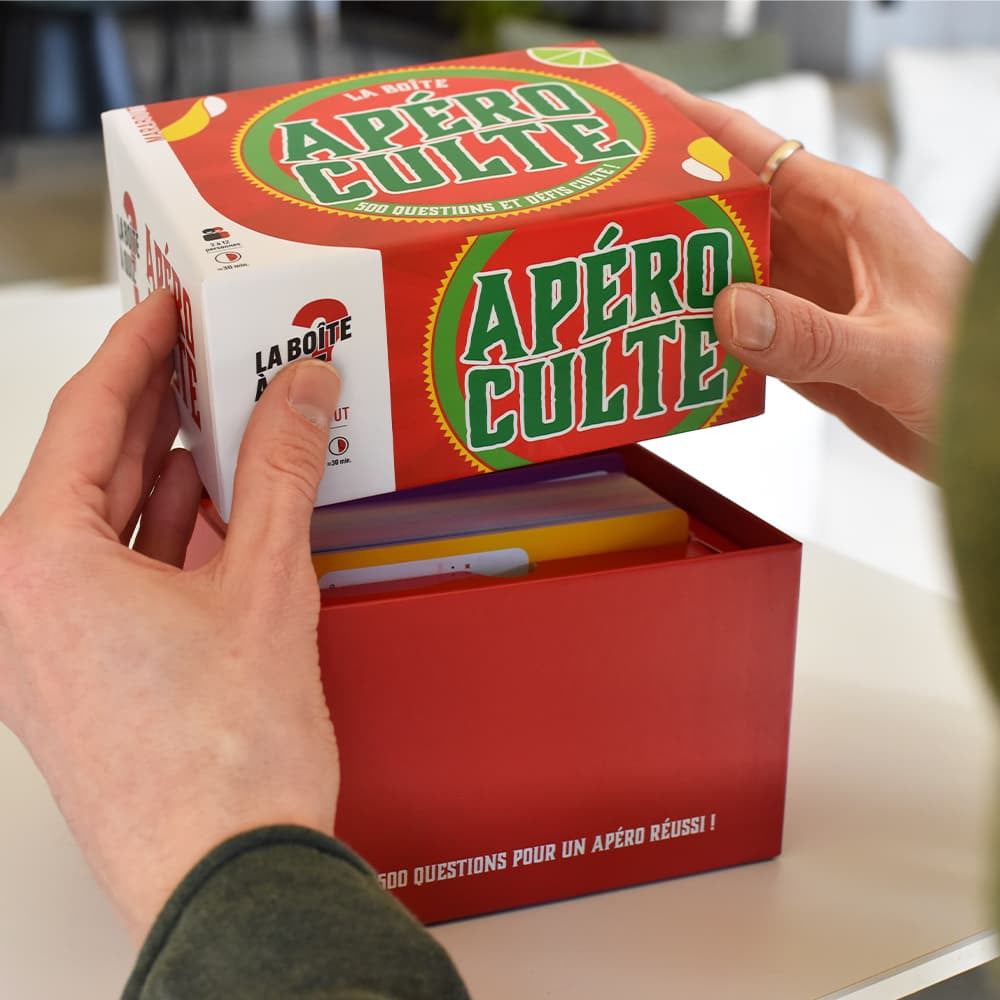 La Boîte à Apéro Culte - Jeu d'Ambiance Marabout