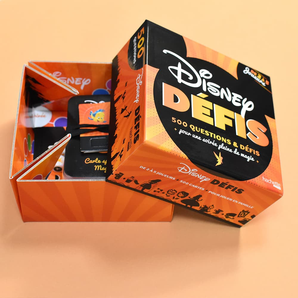 La Boîte à Défis Disney - Jeux de Société Originaux