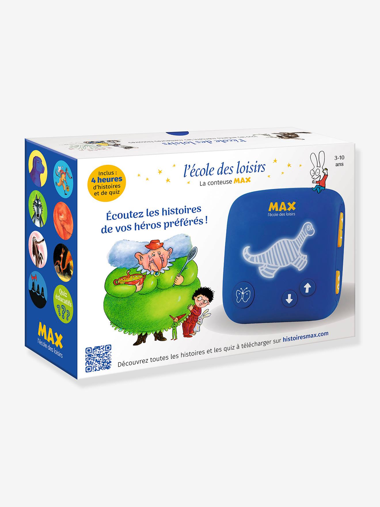La boîte à histoires max - bleu