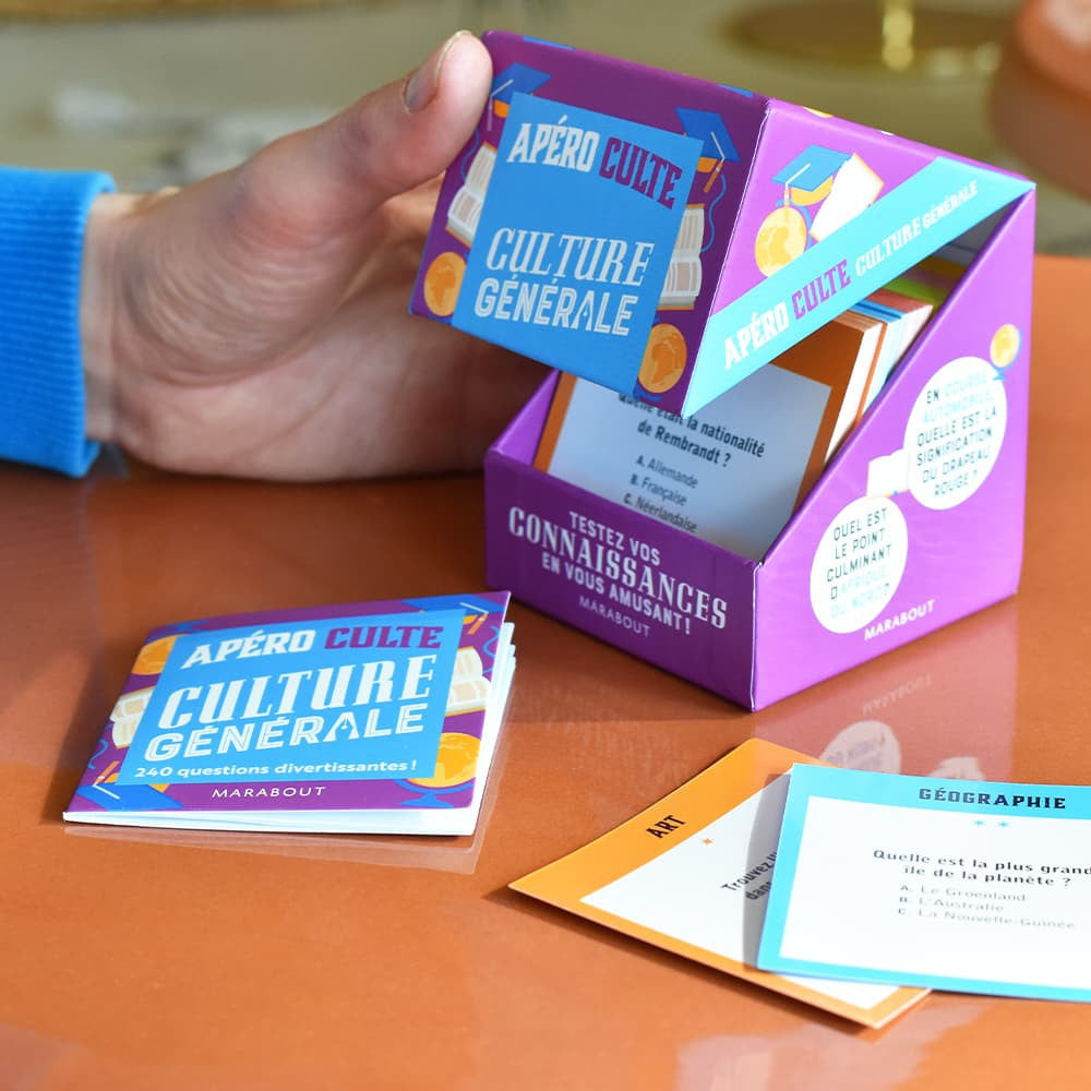 La Boîte Apéro Culte Culture Générale - Jeu d'Ambiance