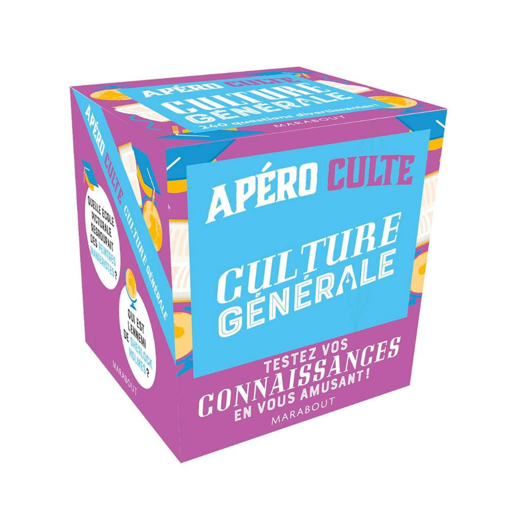 La Boîte Apéro Culte Culture Générale - Jeu d'Ambiance Marabout