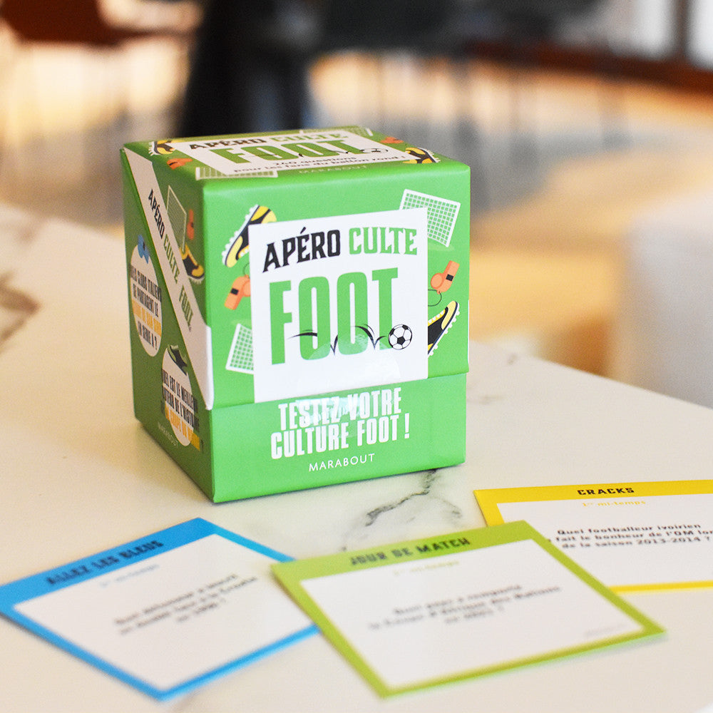 La Boite Apéro Culte Foot - Jeu d'Ambiance