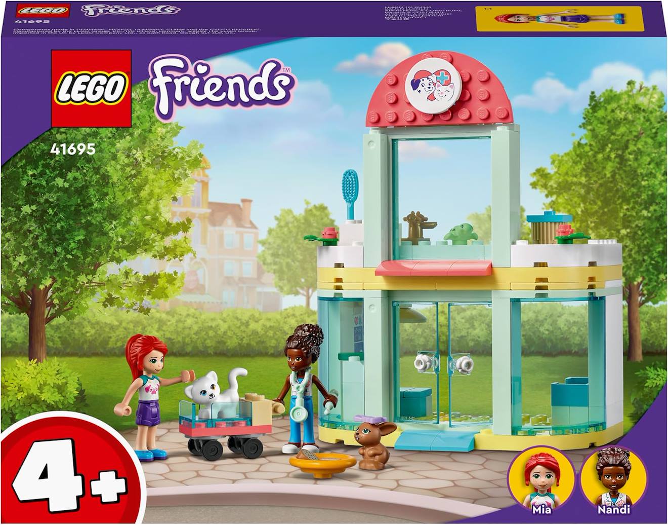 La clinique vétérinaire 41695, LEGO friends multicolore