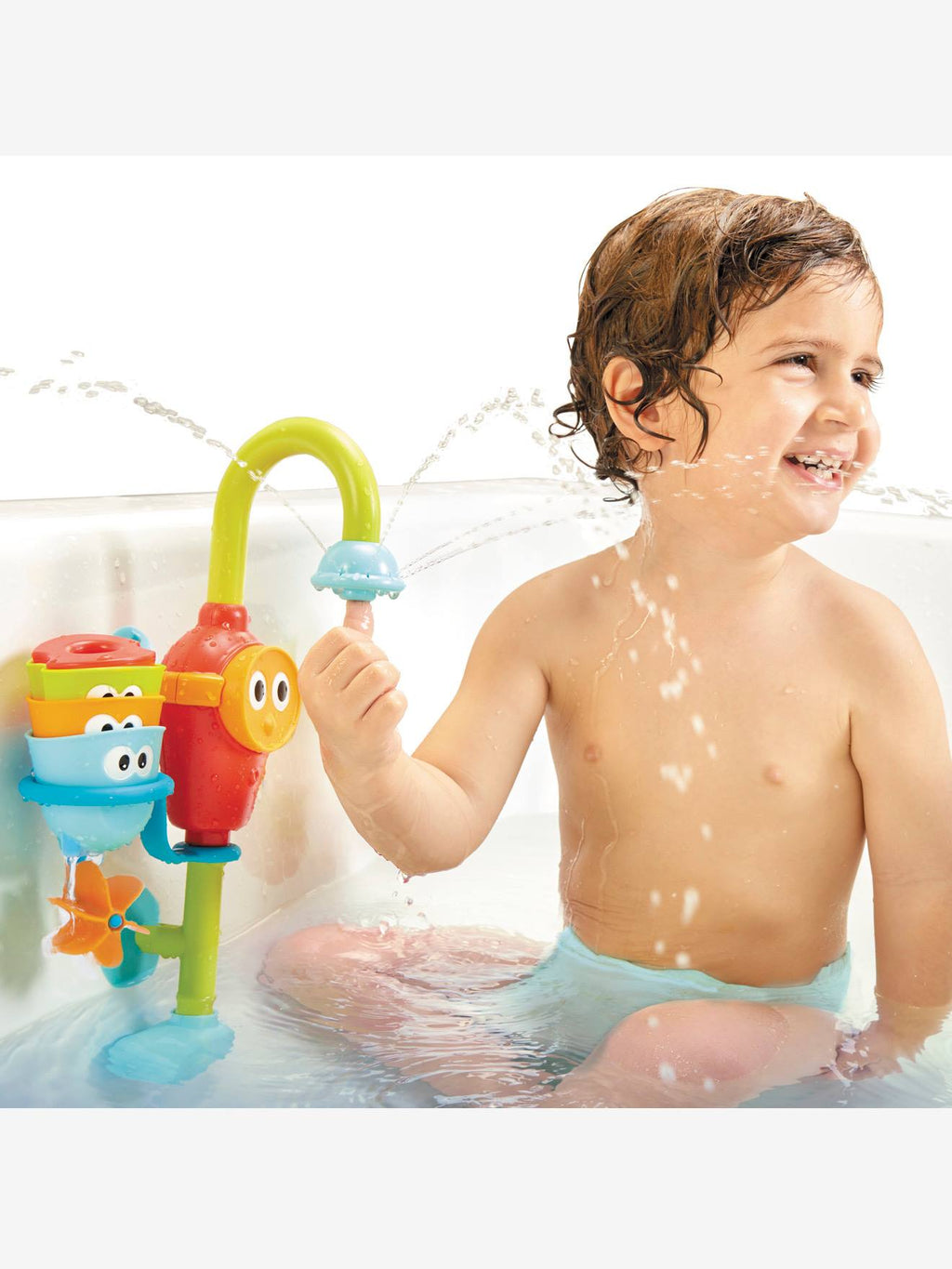 La douche en délire rouge
