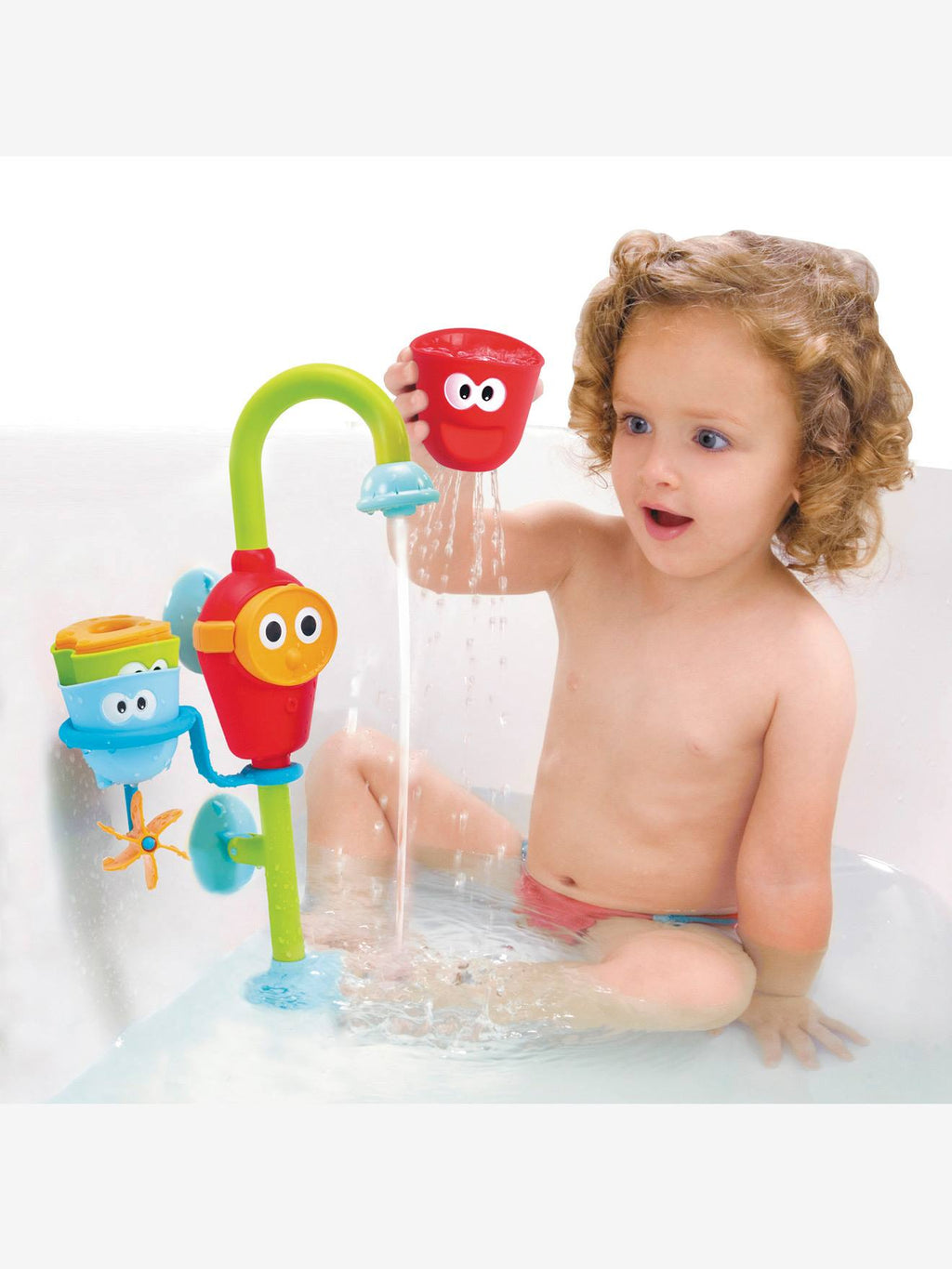 La douche en délire rouge