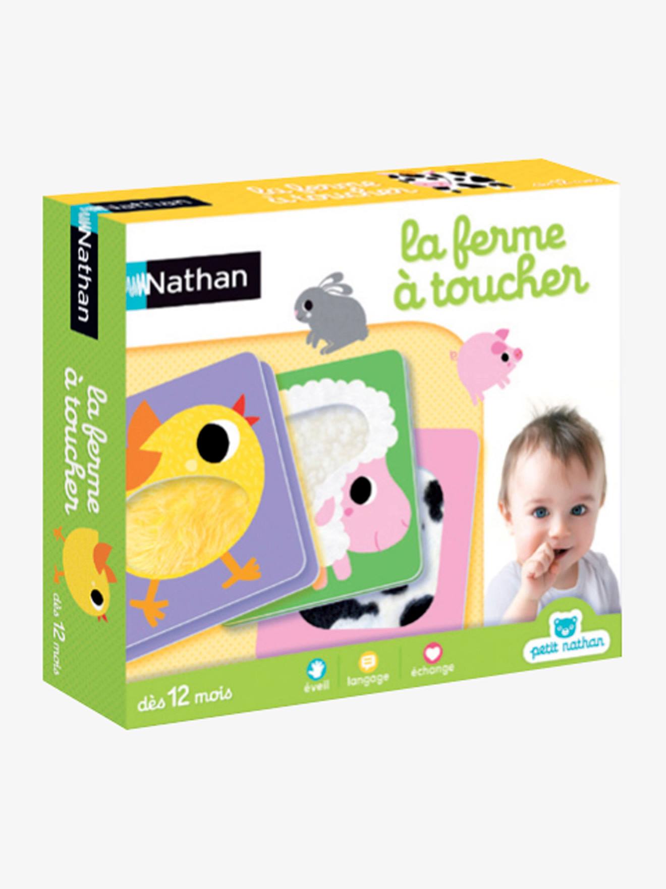 La ferme à toucher multicolore