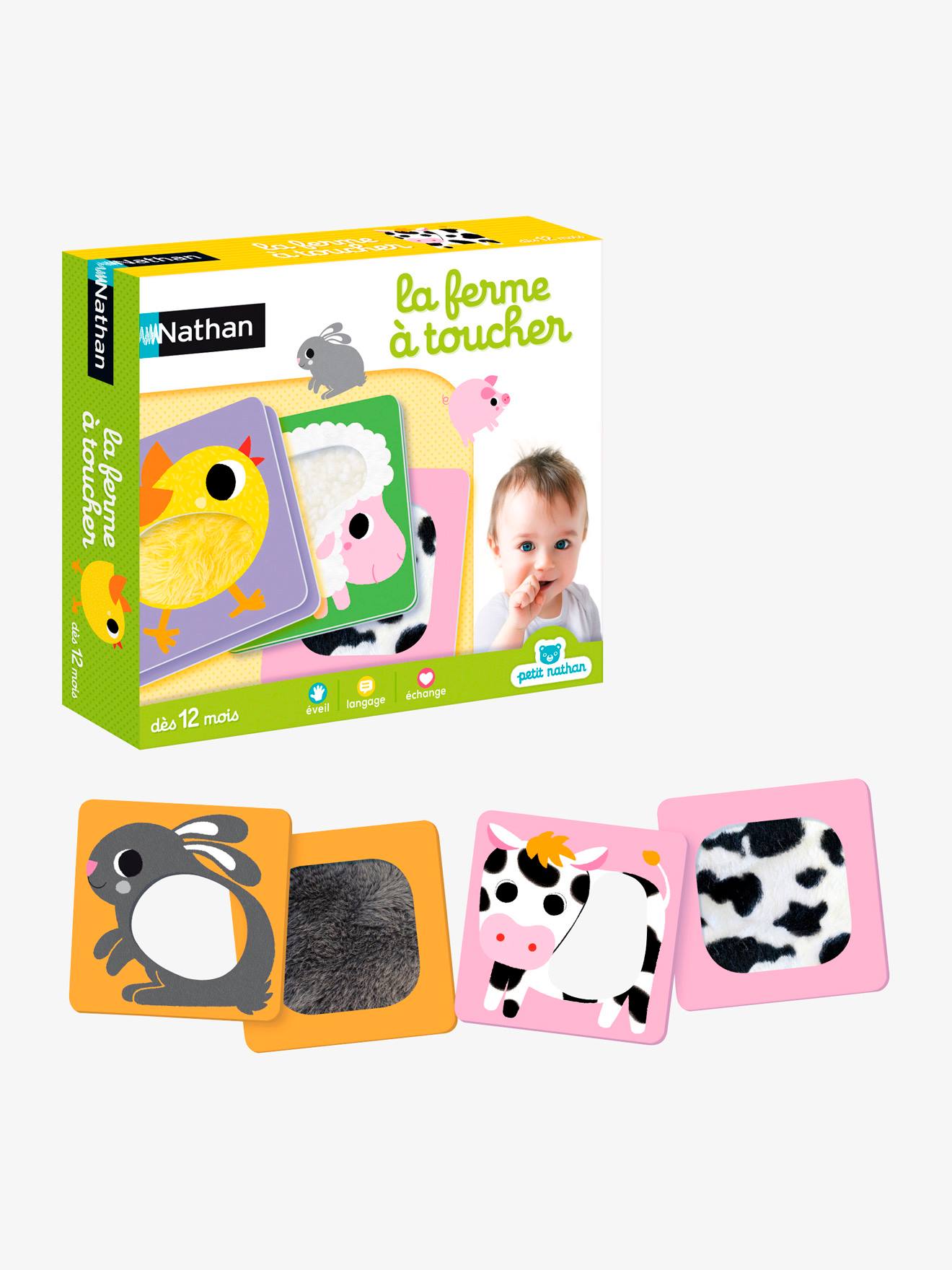 La ferme à toucher multicolore