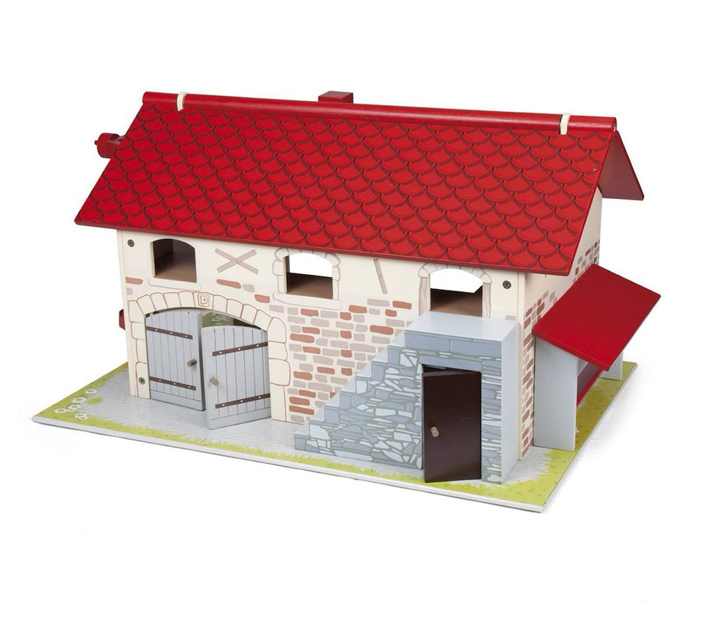 La grande ferme rouge