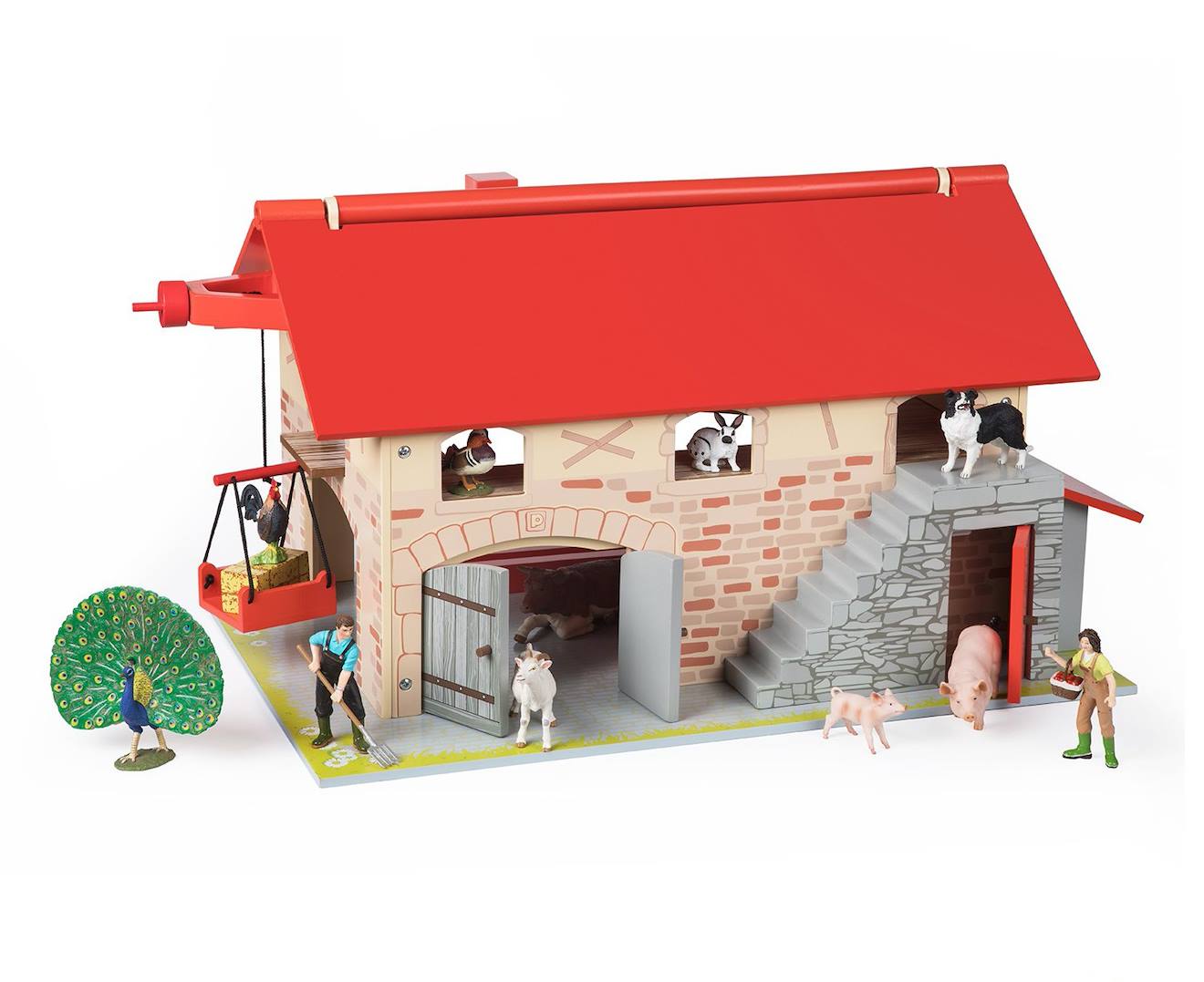 La grande ferme rouge