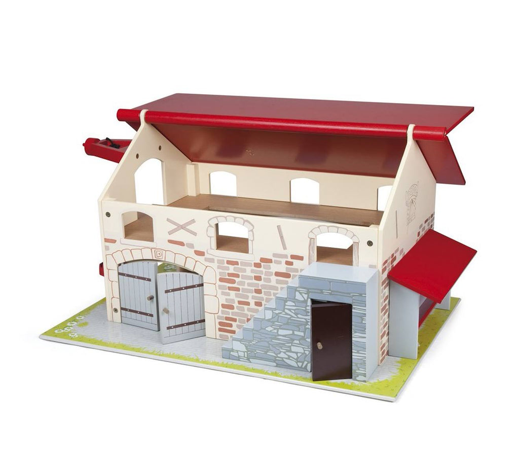La grande ferme rouge