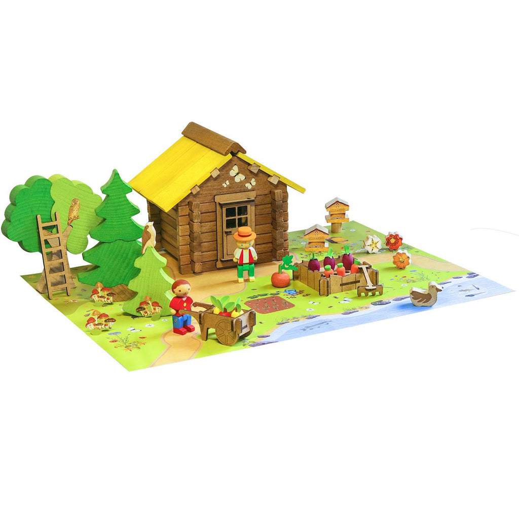 La maison de la nature 95 pièces marron