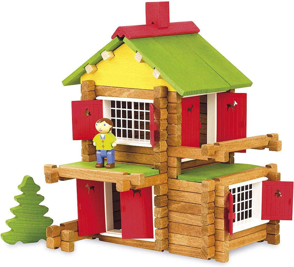 La maison forestière 135 pièces marron